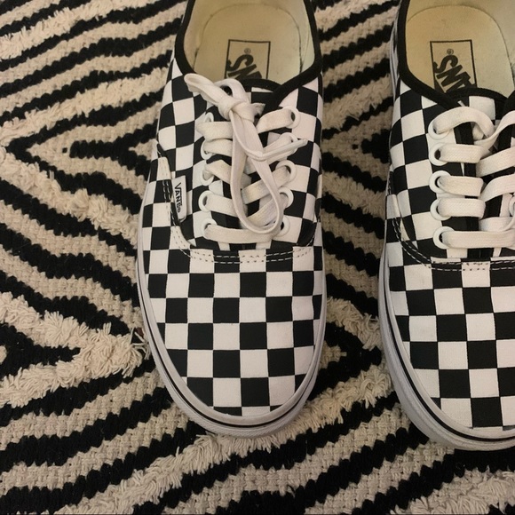 Checkerboard Vans - Picture 5 of 5